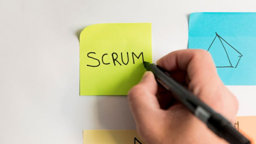 The scrum methodology consists of predefined roles, events, work materials and rules