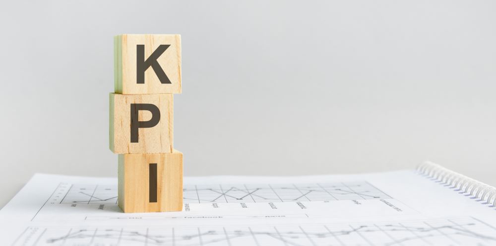 The meaning of KPI, a key performance indicator.
