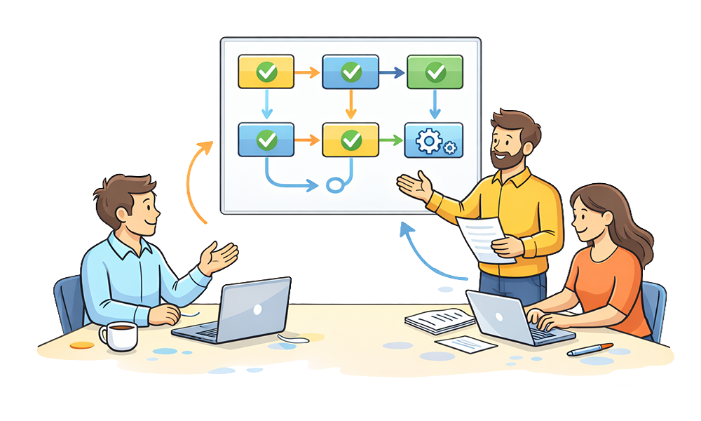 Az agilis csapatérettség harmadik szintje a tudatos működés