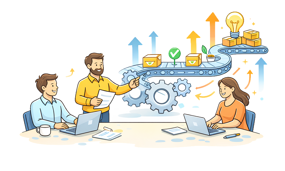 Az agilis csapatérettség negyedik szintje az optimalizált működés