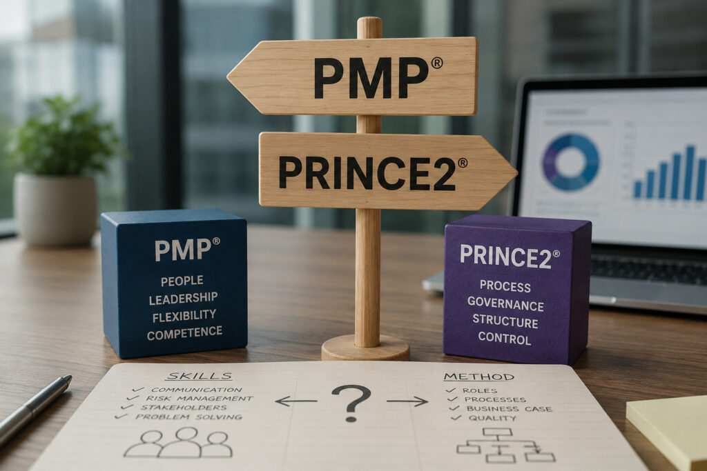 PMP vagy PRINCE2? A választás során több tényezőt érdemes mérlegelni.